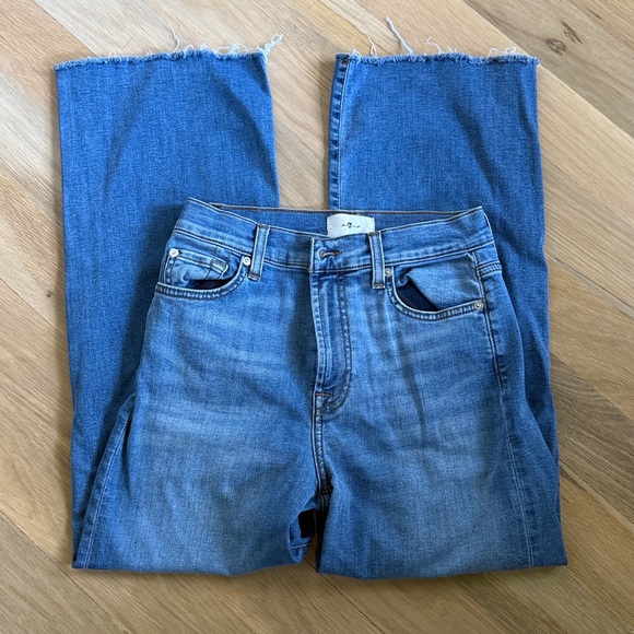 7 for all mankind Cropped Alexa Jeans - Picture 1 of 3